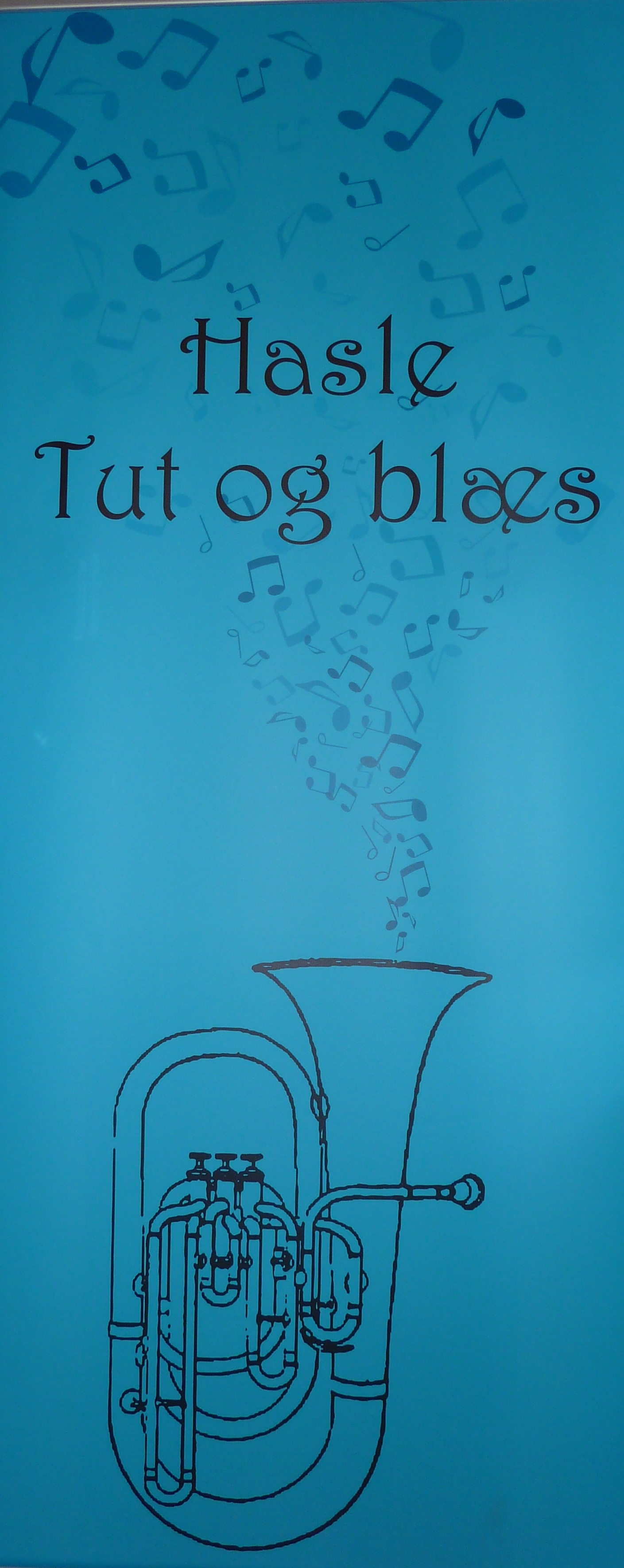 Tut og blæs banner